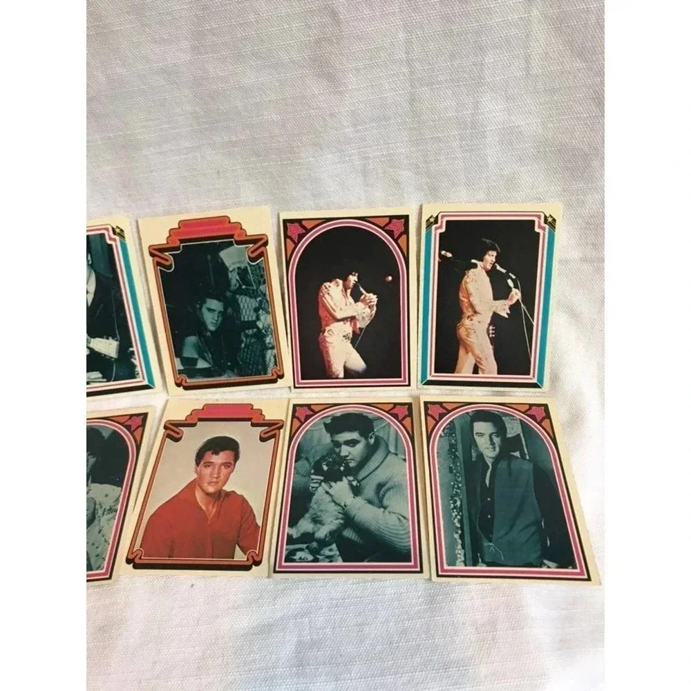 Vintage Elvis Presley Cards Collection 1978 10 cards Lot